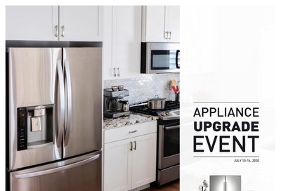 Visions Electronics Appliance Upgrade Event Flyer July 10 to 16