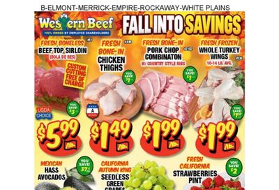 Western Beef (Carle Place Area, NY) Weekly Ad October 1 - 7, 2026
