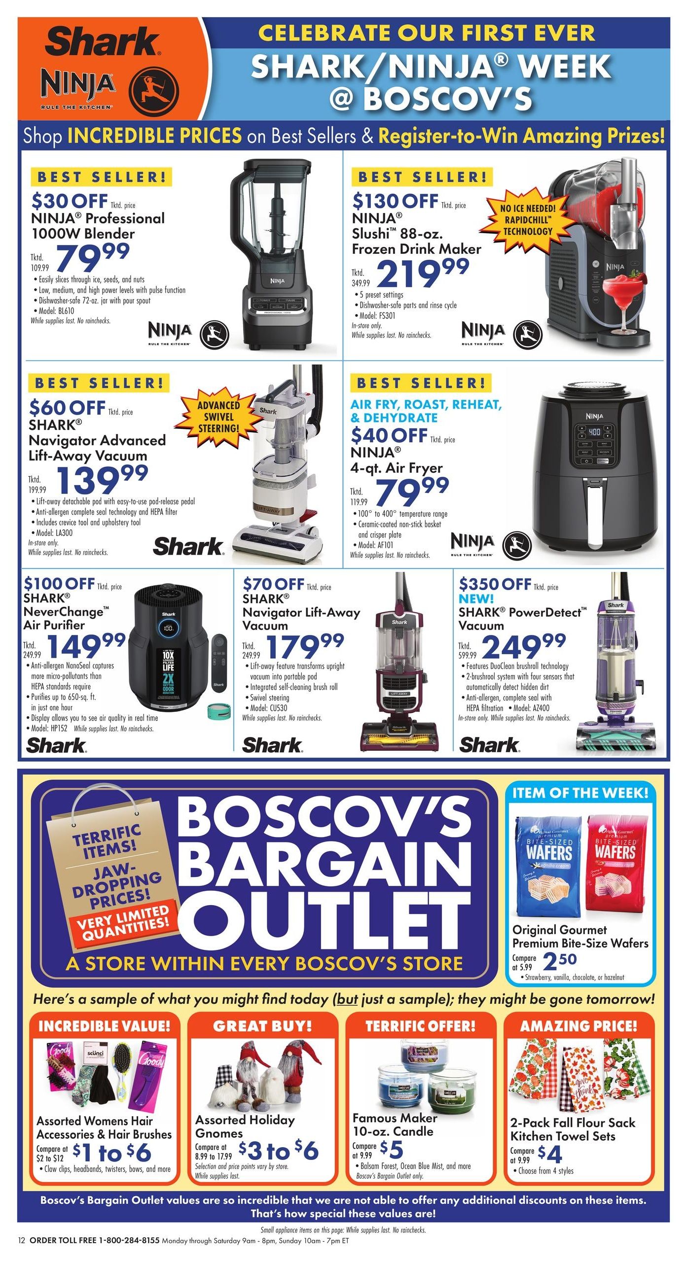 Boscov's (Bridgeport Area, CT) Boscov’s Weekly Weekly Ad October 1 - 7, 2026