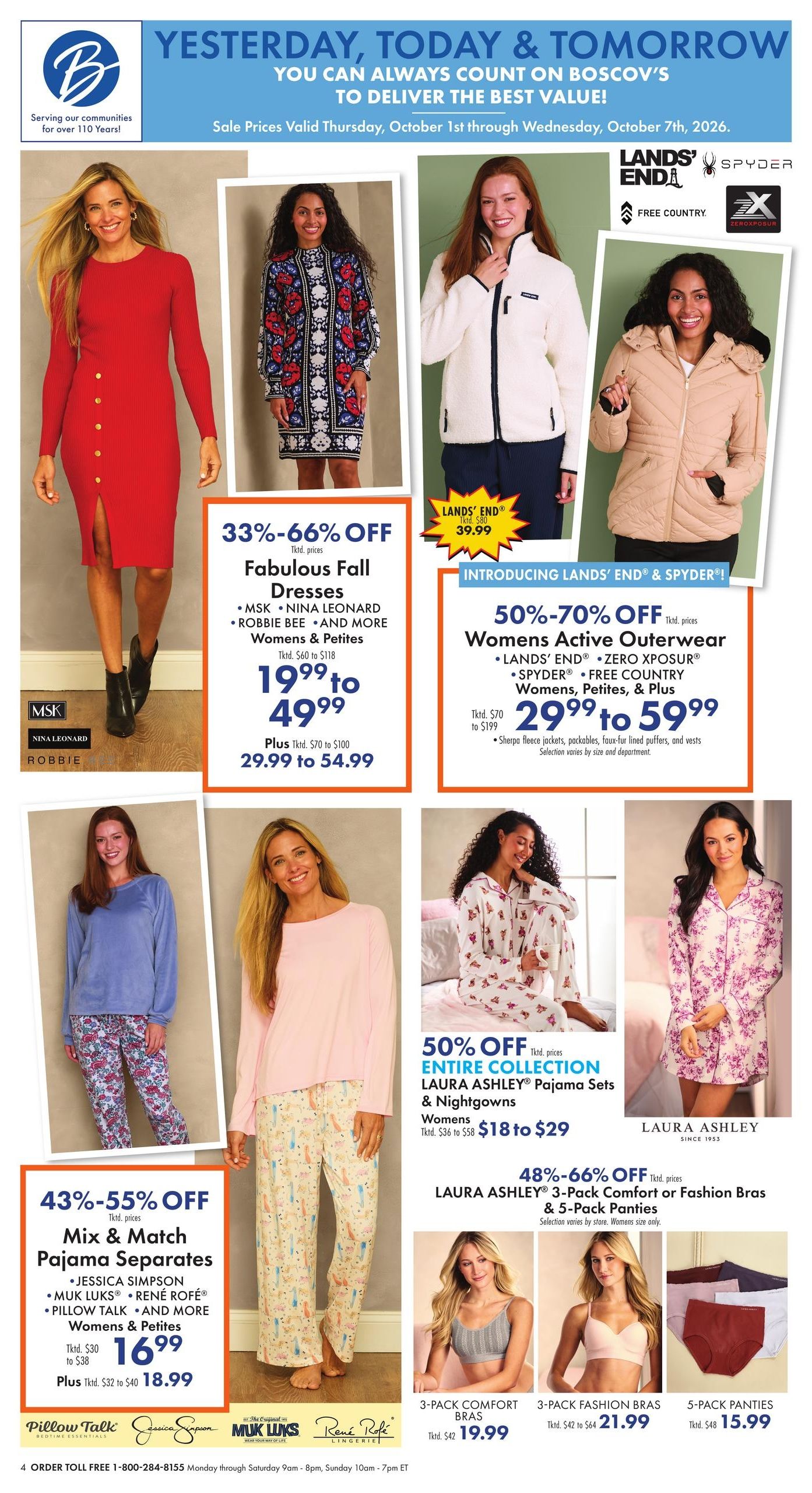 Boscov's (Bridgeport Area, CT) Boscov’s Weekly Weekly Ad October 1 - 7, 2026
