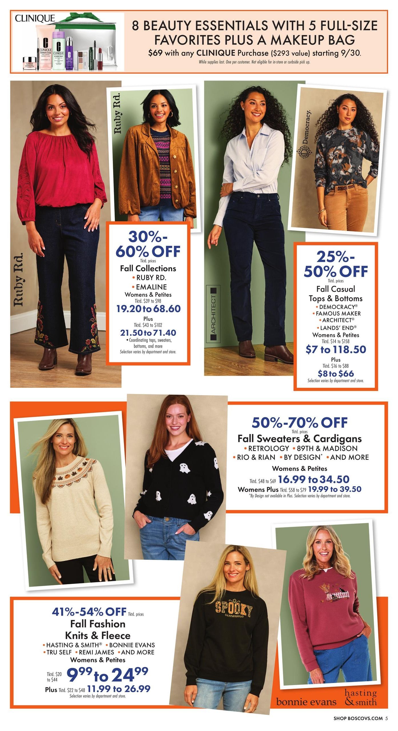 Boscov's (Bridgeport Area, CT) Boscov’s Weekly Weekly Ad October 1 - 7, 2026