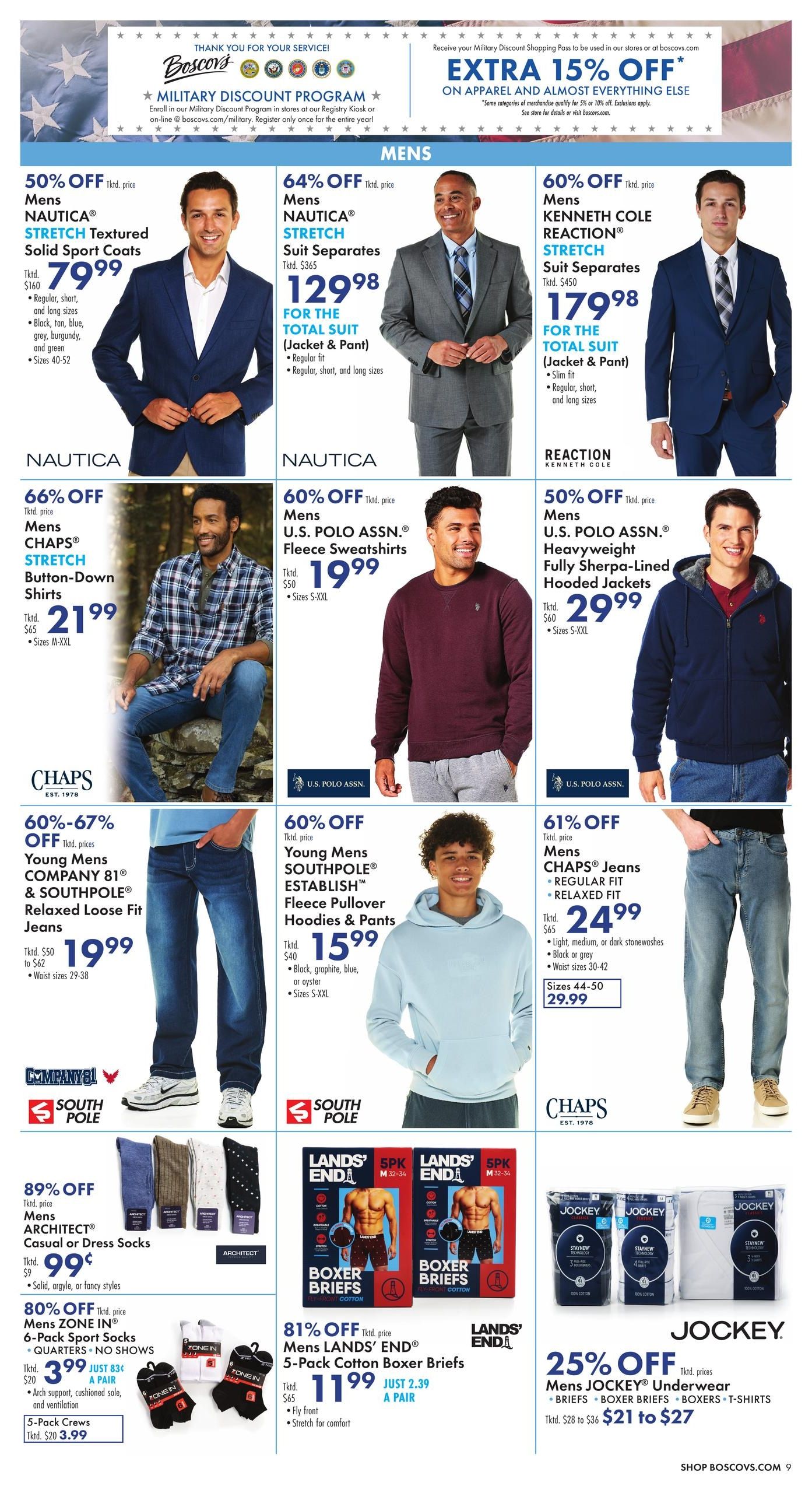 Boscov's (Bridgeport Area, CT) Boscov’s Weekly Weekly Ad October 1 - 7, 2026
