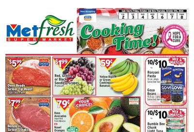 Met Foodmarkets (775 Morris Park Ave, Bronx, NY) Weekly Ad October 2 - 8, 2026