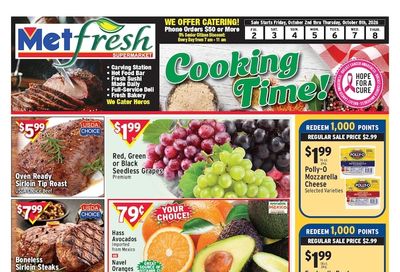Met Foodmarkets (New York, NY) Weekly Ad October 2 - 8, 2026