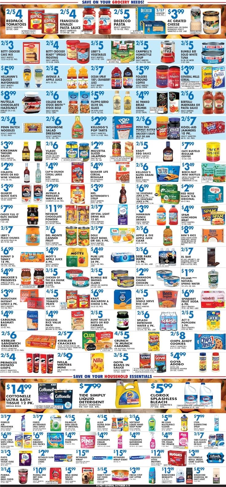 Met Foodmarkets (4401 White Plains Rd, Bronx, NY) Weekly Ad October 2 - 8, 2026