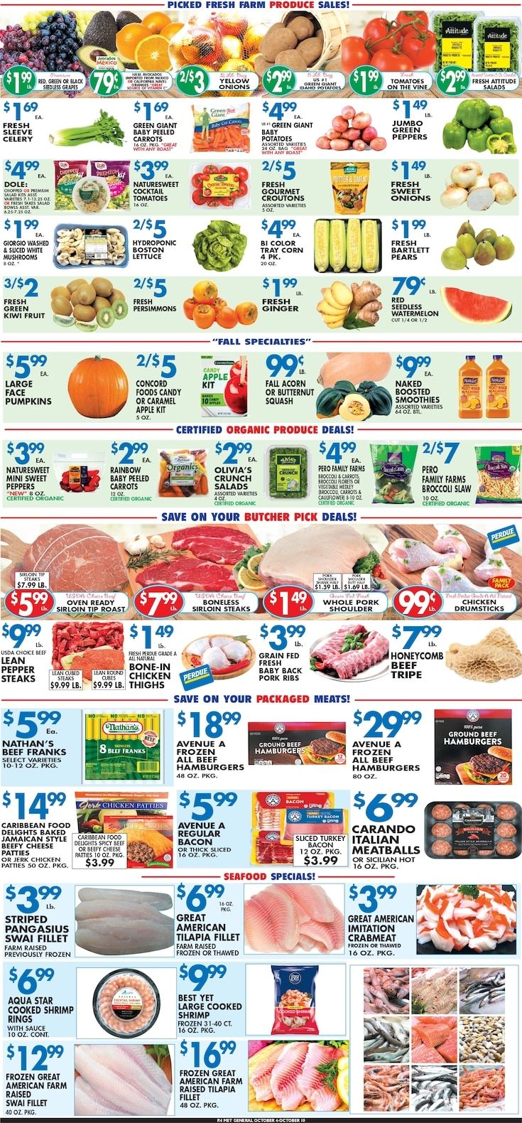 Met Foodmarkets (4401 White Plains Rd, Bronx, NY) Weekly Ad October 2 - 8, 2026