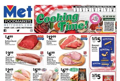 Met Foodmarkets (New York) Weekly Ad October 2 - 8, 2026