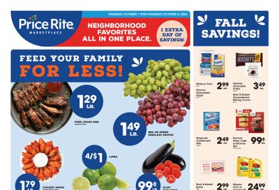 Price Rite (1720 South 4th Street, Allentown, PA) Weekly Ad October 1 - 8, 2026