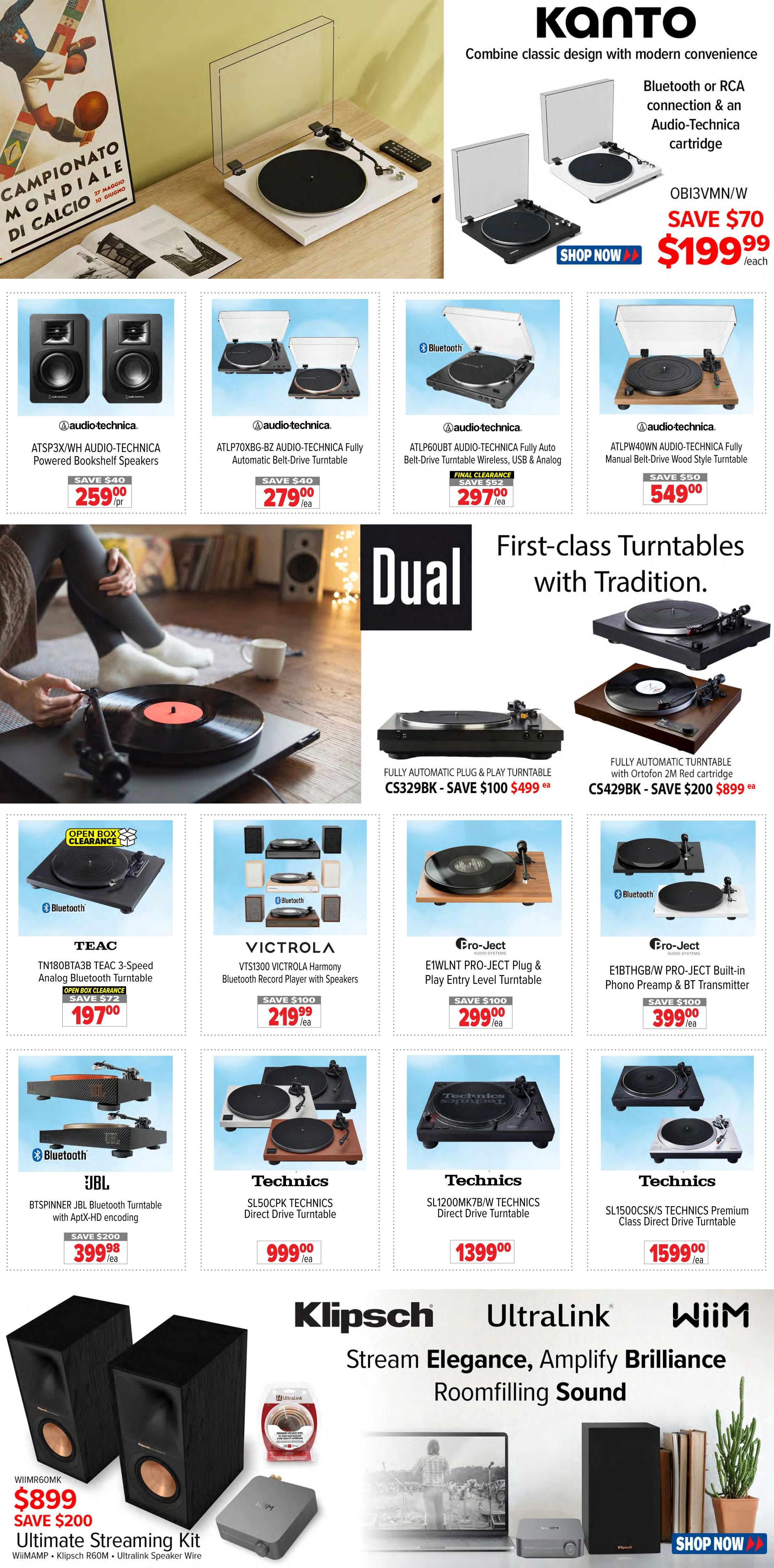 2001 Audio Video Flyer October 2 to 8