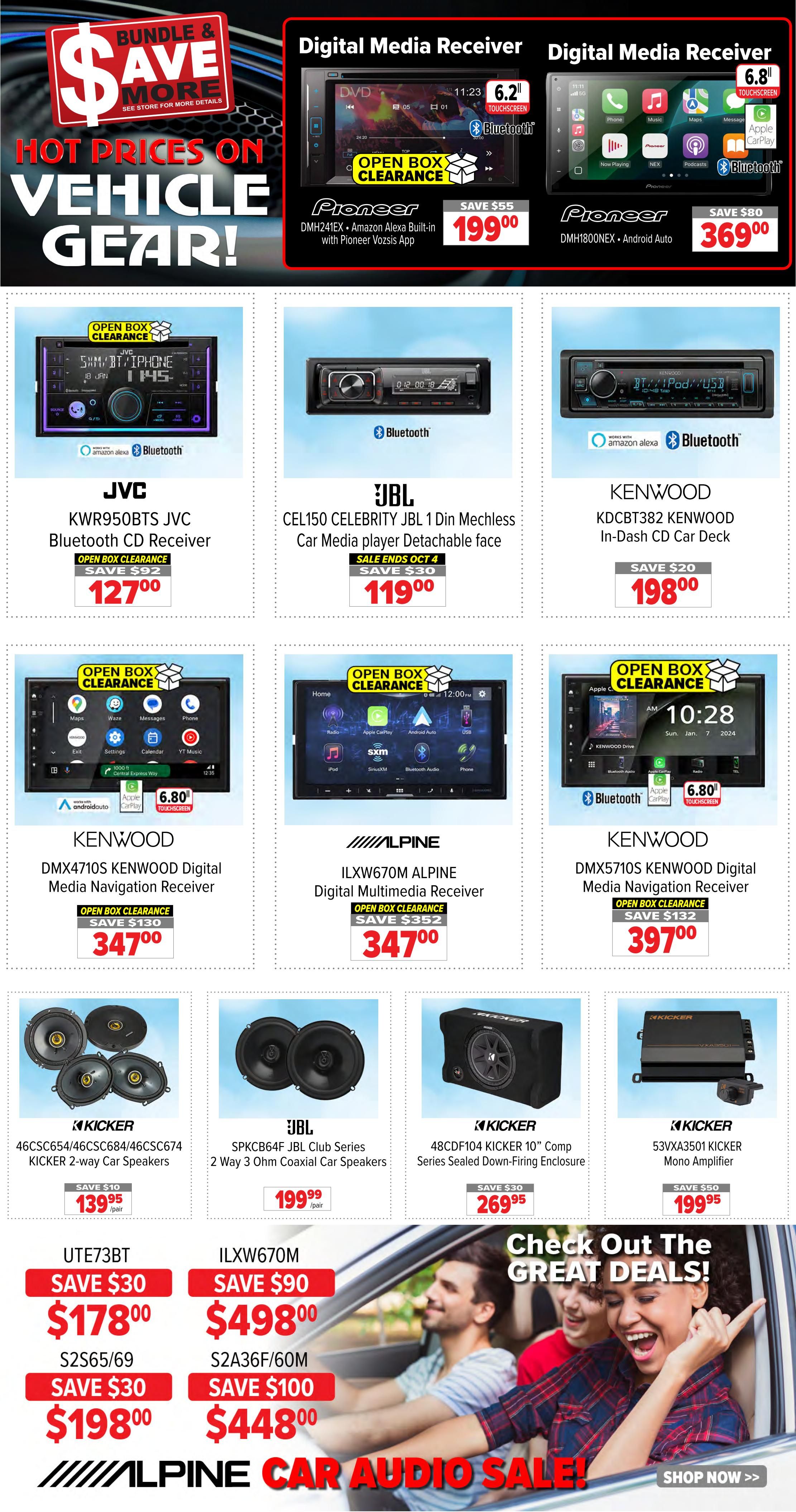2001 Audio Video Flyer October 2 to 8