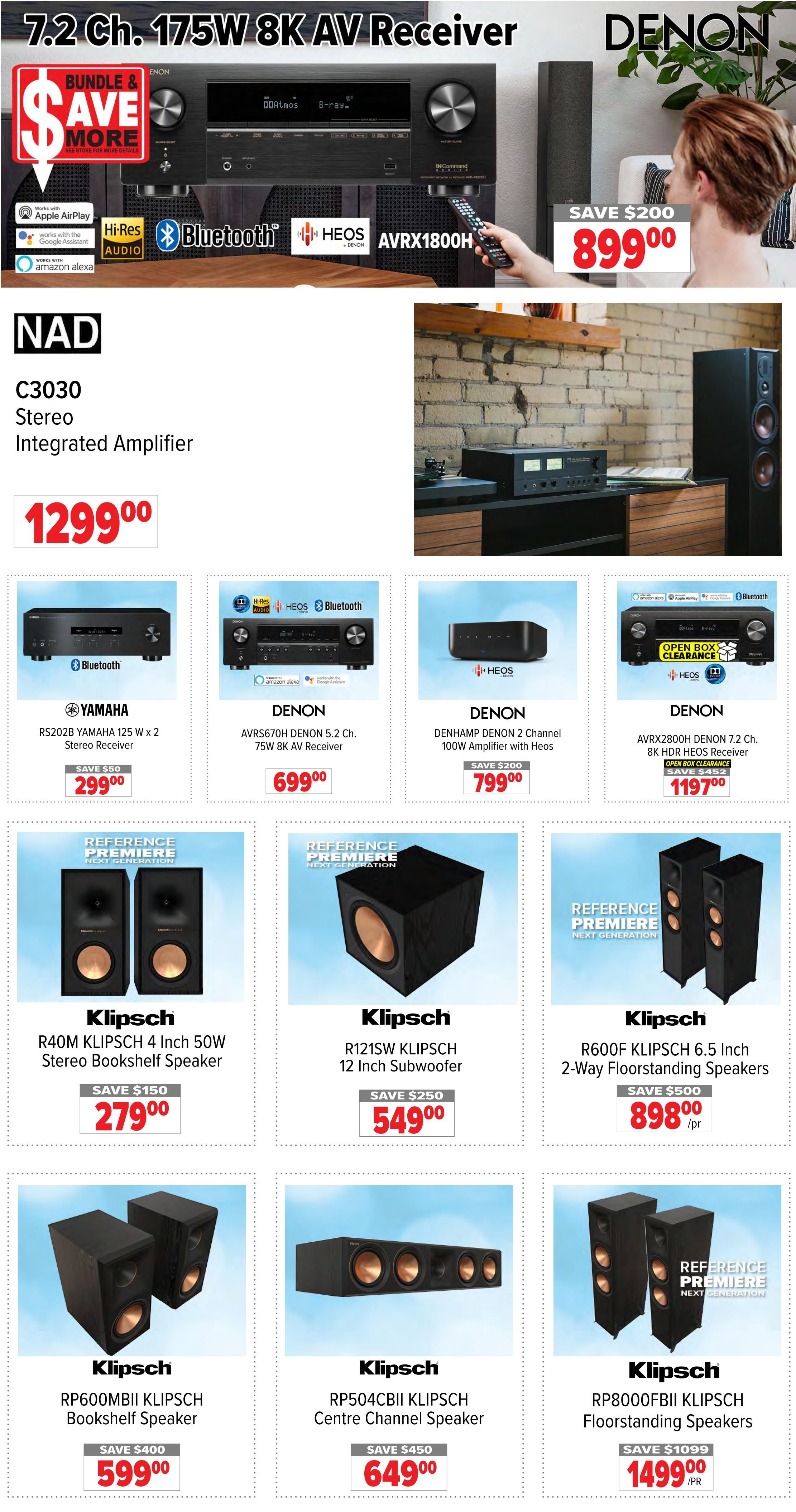 2001 Audio Video Flyer October 2 to 8