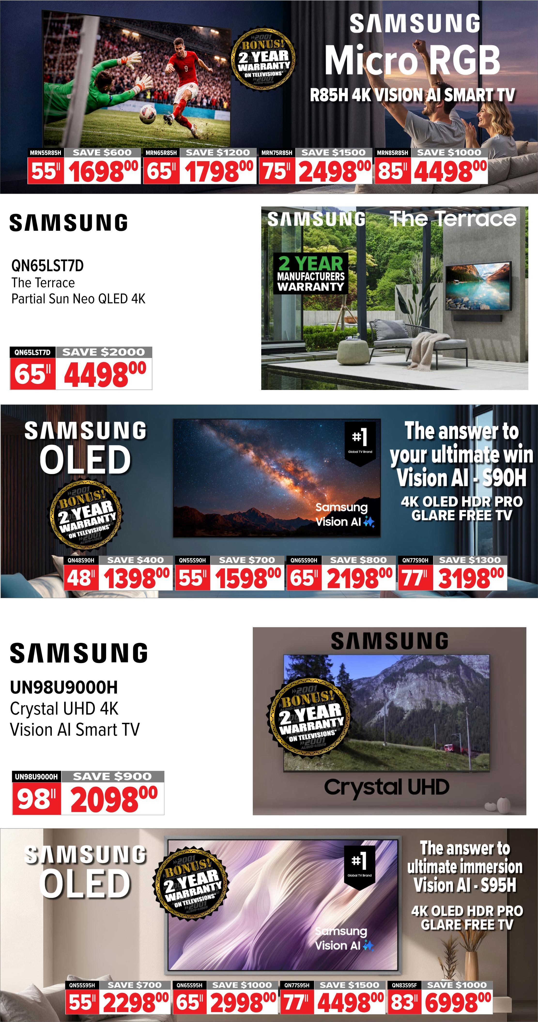 2001 Audio Video Flyer October 2 to 8