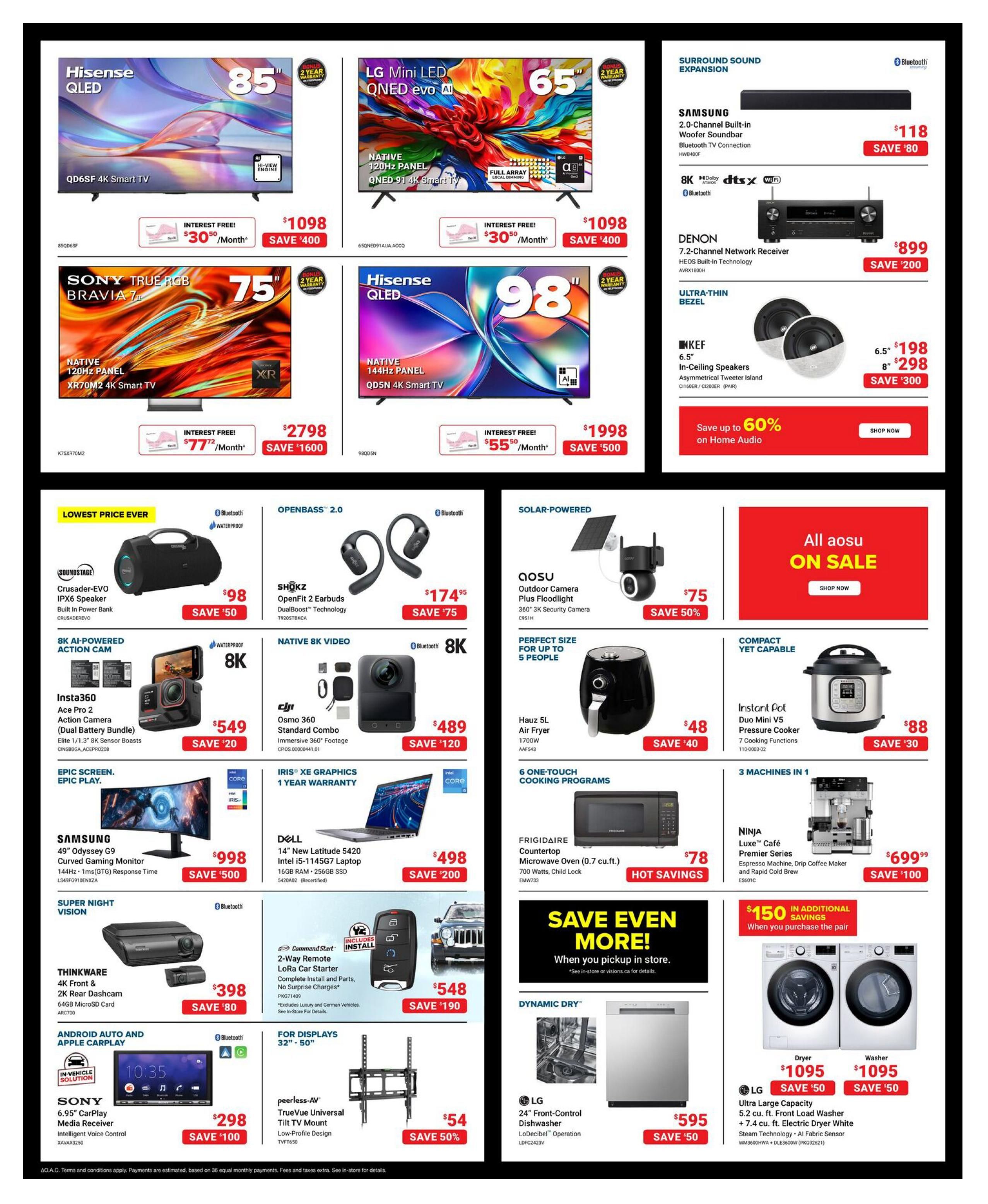 Visions Electronics Flyer October 2 to 8