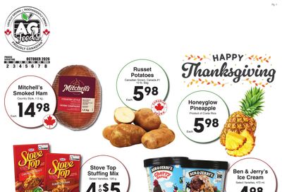 AG Foods Flyer October 2 to 8