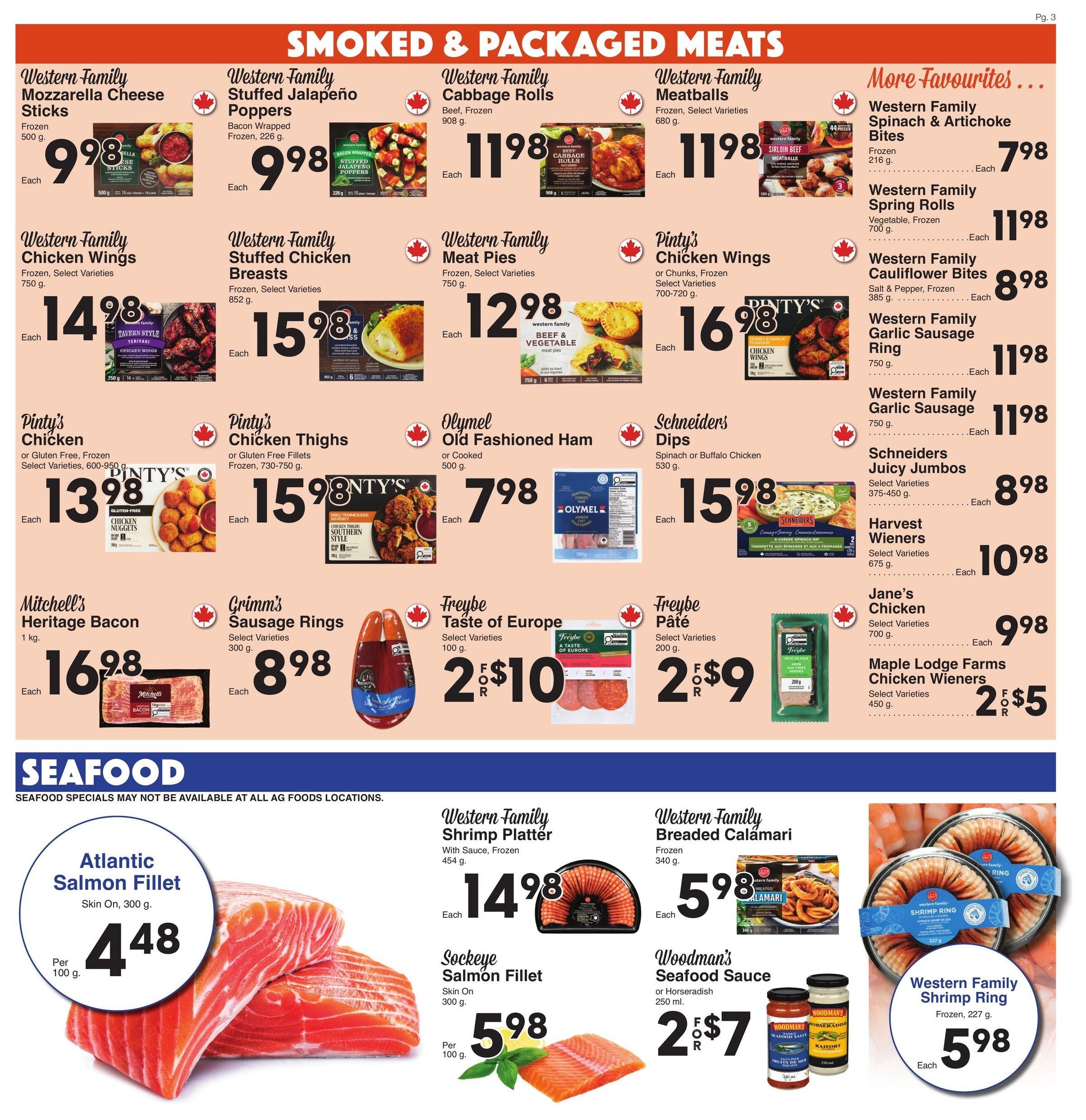 AG Foods Flyer October 2 to 8