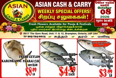 Asian Cash & Carry Flyer October 2 to 8