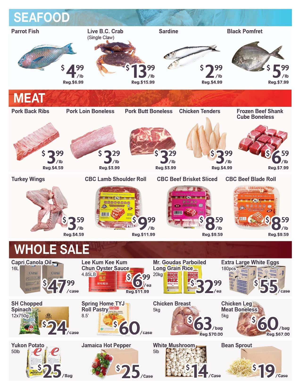 Blue Sky Supermarket (Pickering) Flyer October 2 to 8