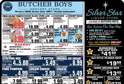 Butcher Boys Grocery Store Flyer October 2 to 12