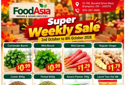 FoodAsia Flyer October 2 to 8