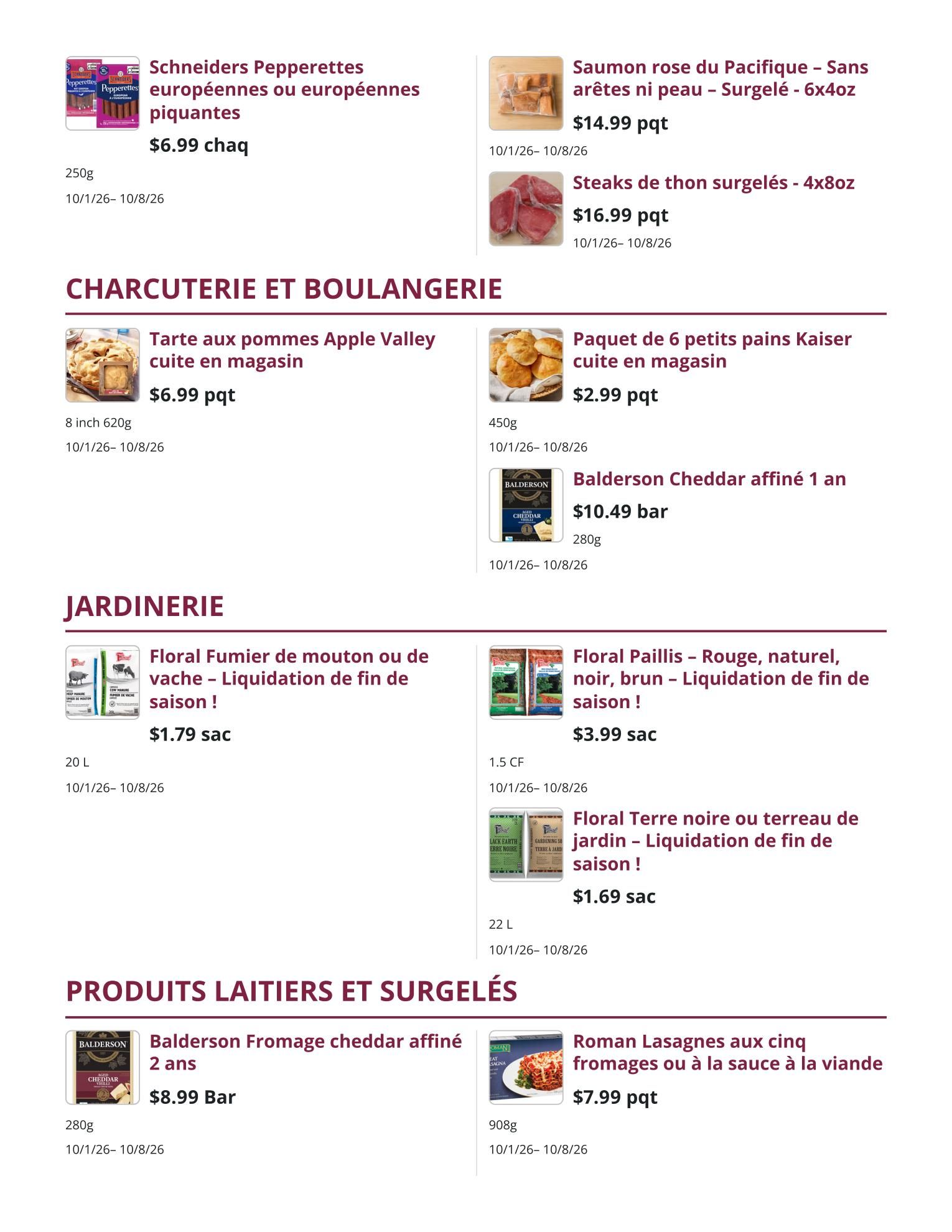 Mike Dean Local Grocer Flyer October 1 to 8