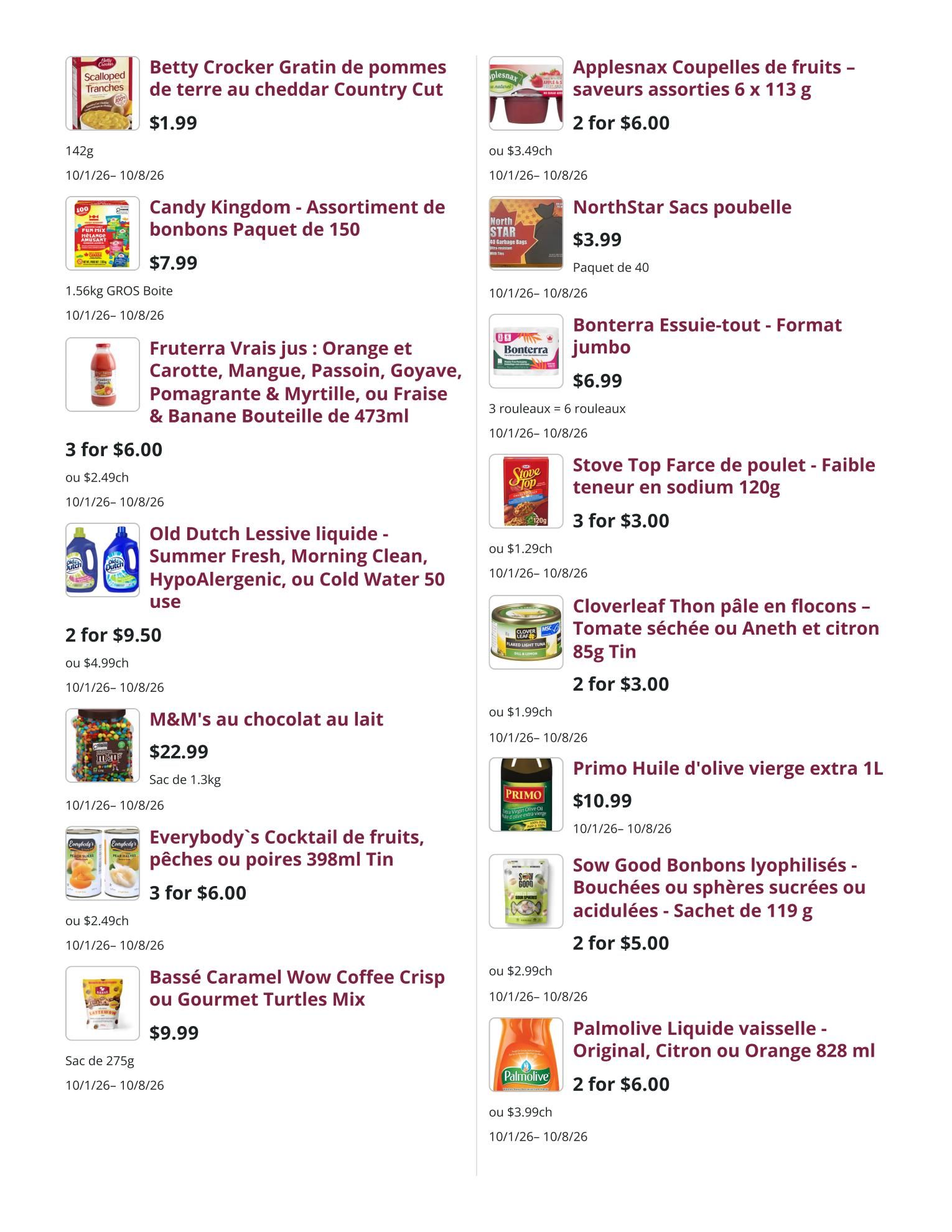 Mike Dean Local Grocer Flyer October 1 to 8