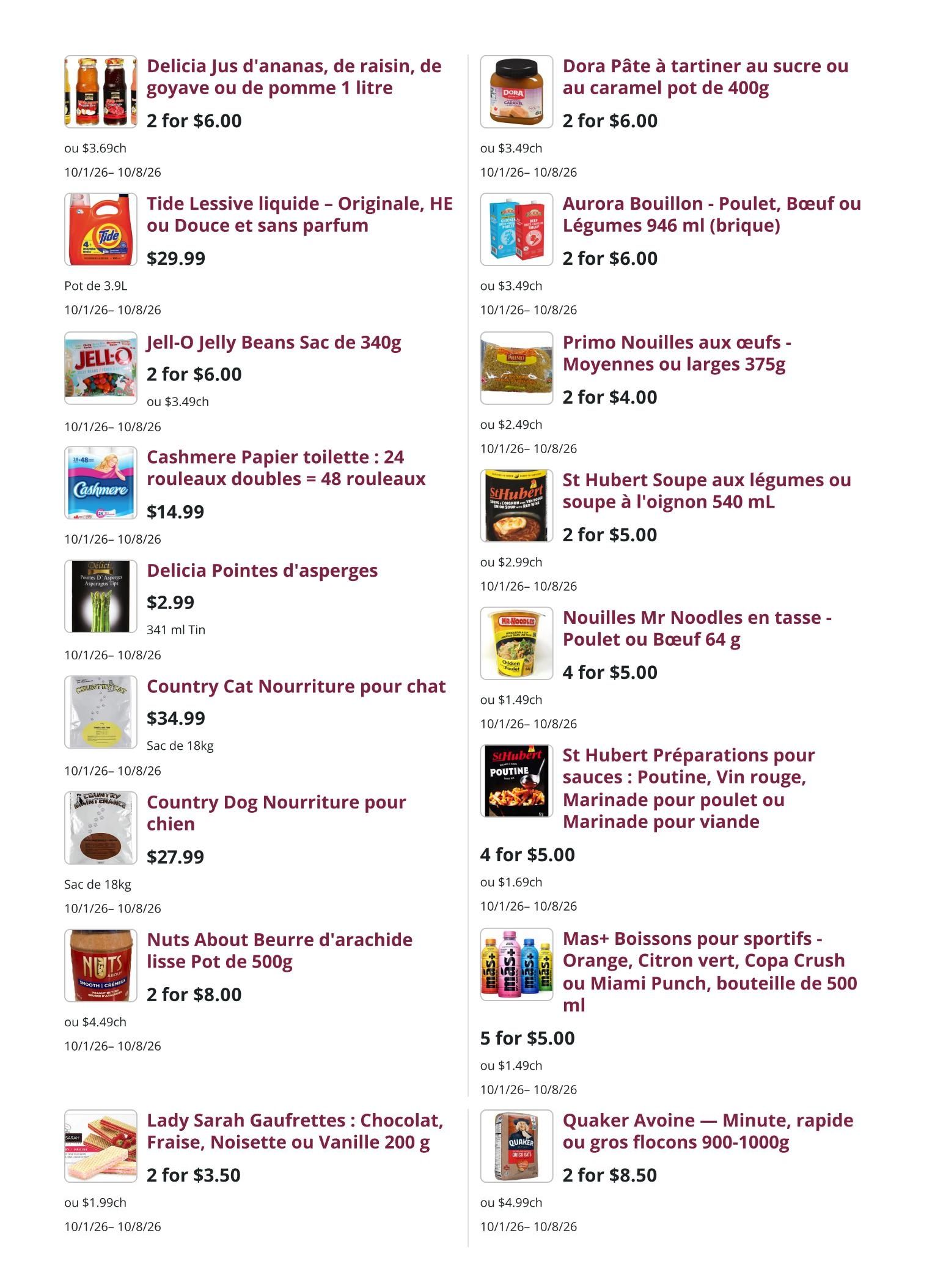 Mike Dean Local Grocer Flyer October 1 to 8