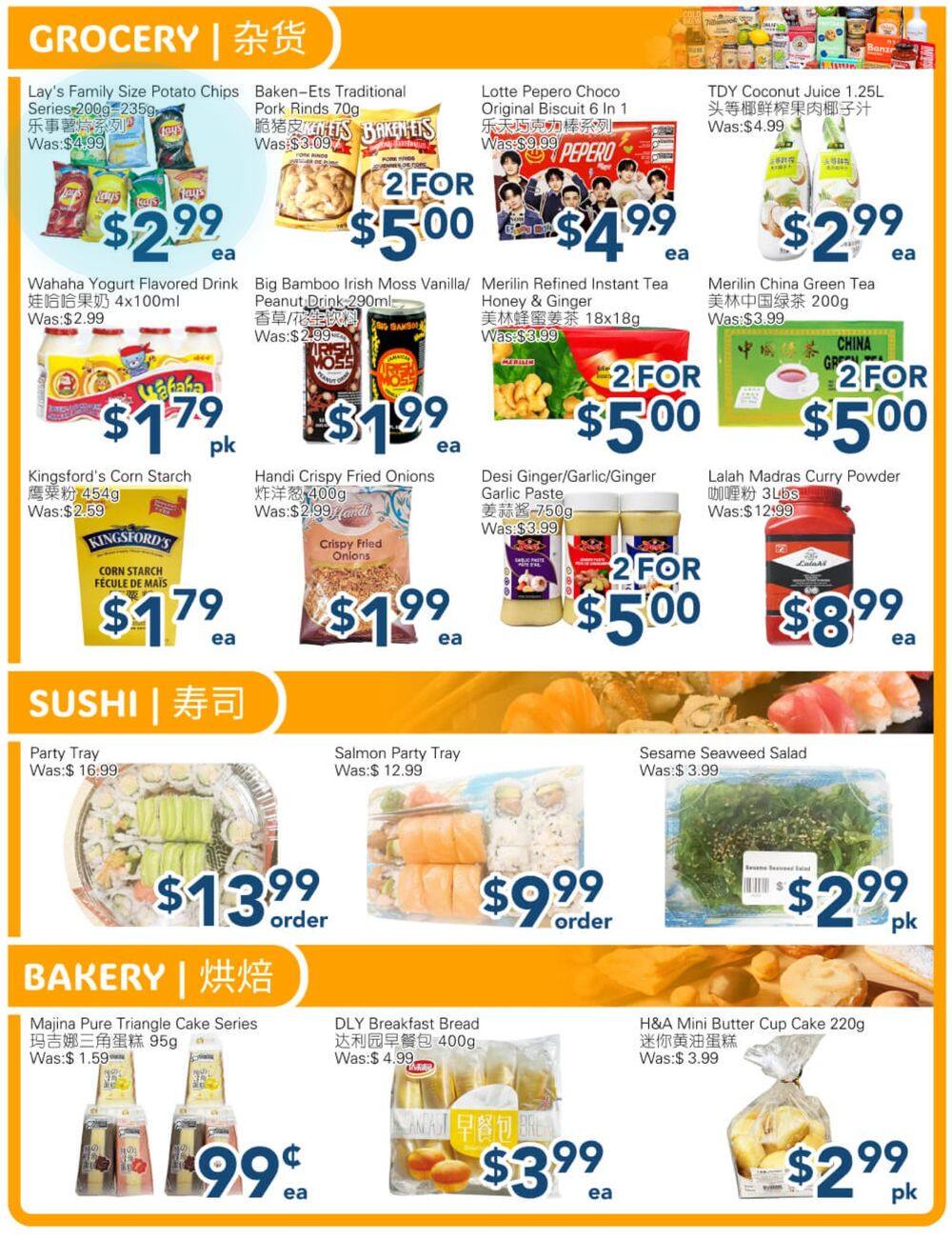 SkyFarm Food Mart Flyer October 2 to 8