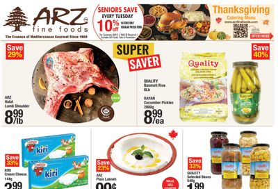Arz Fine Foods Flyer October 2 to 8