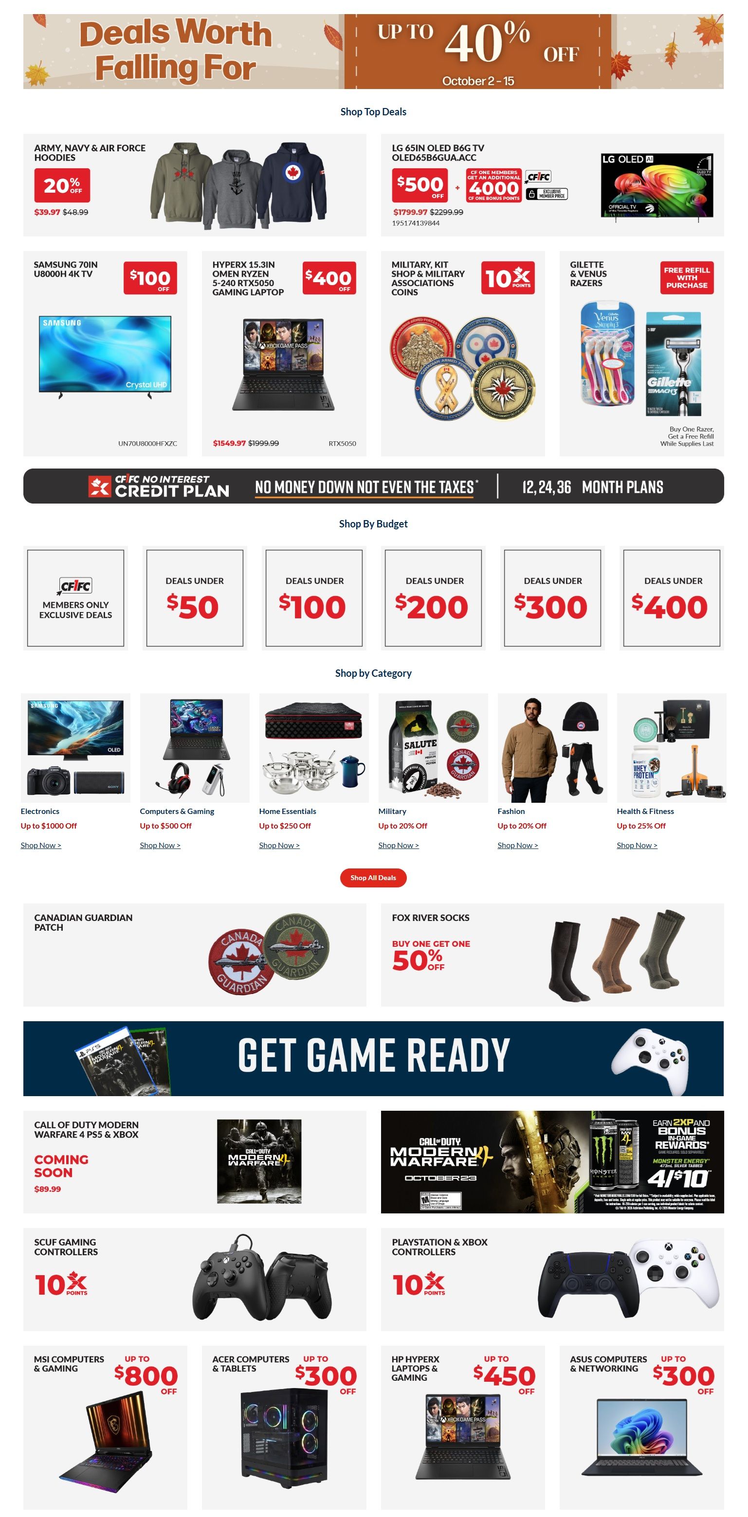 Canex Flyer October 2 to 15