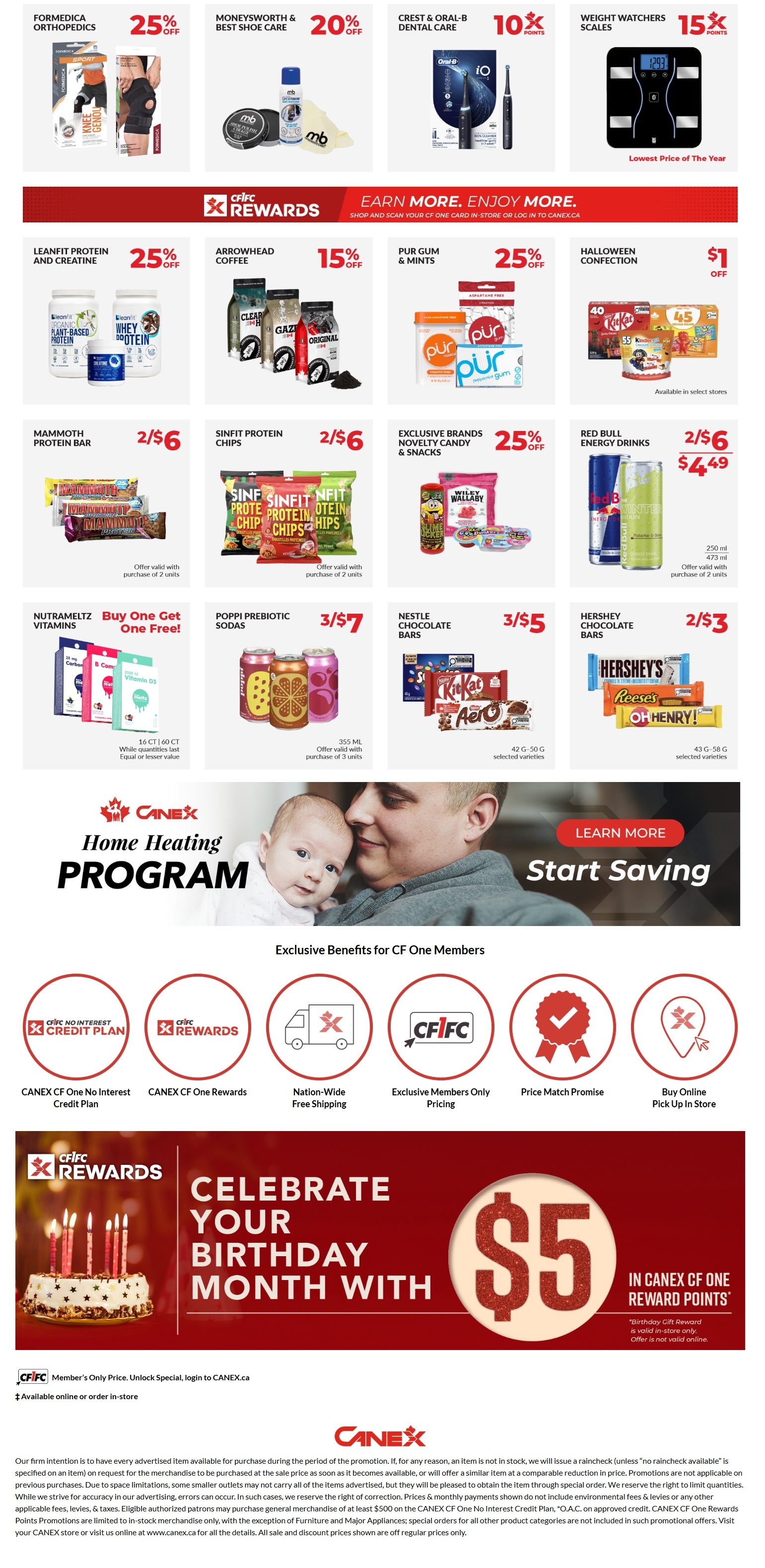 Canex Flyer October 2 to 15