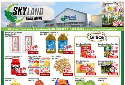 Skyland Food Mart Flyer October 2 to 8