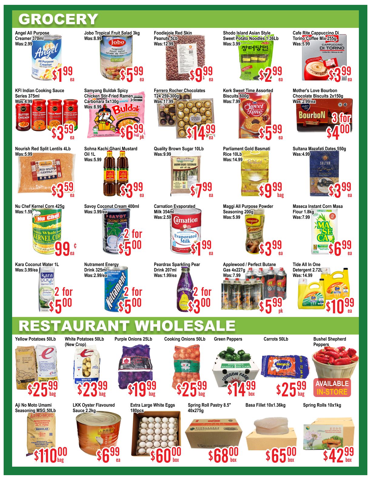 Skyland Food Mart Flyer October 2 to 8