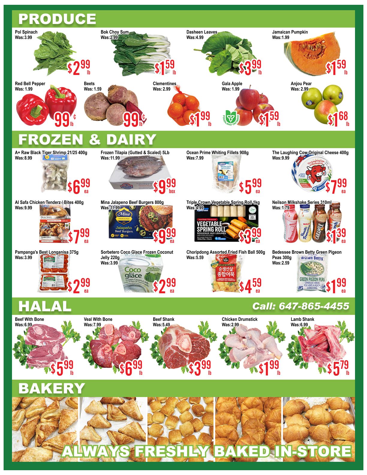 Skyland Food Mart Flyer October 2 to 8