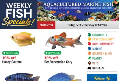 Big Al's (Edmonton) Weekly Specials October 2 to 8