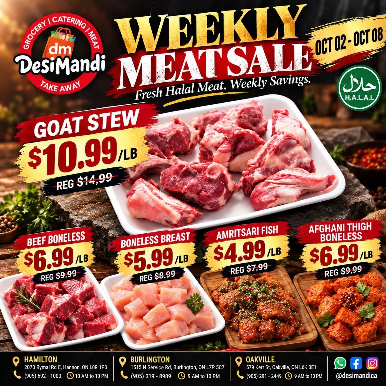 DesiMandi Flyer October 2 to 8