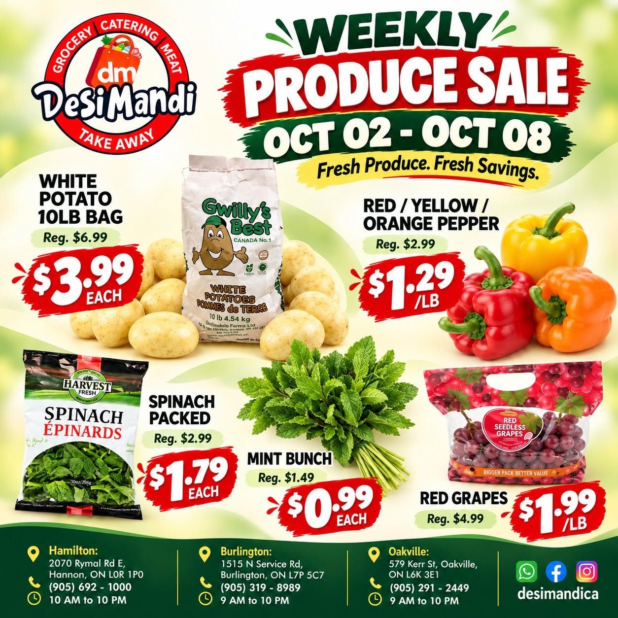 DesiMandi Flyer October 2 to 8