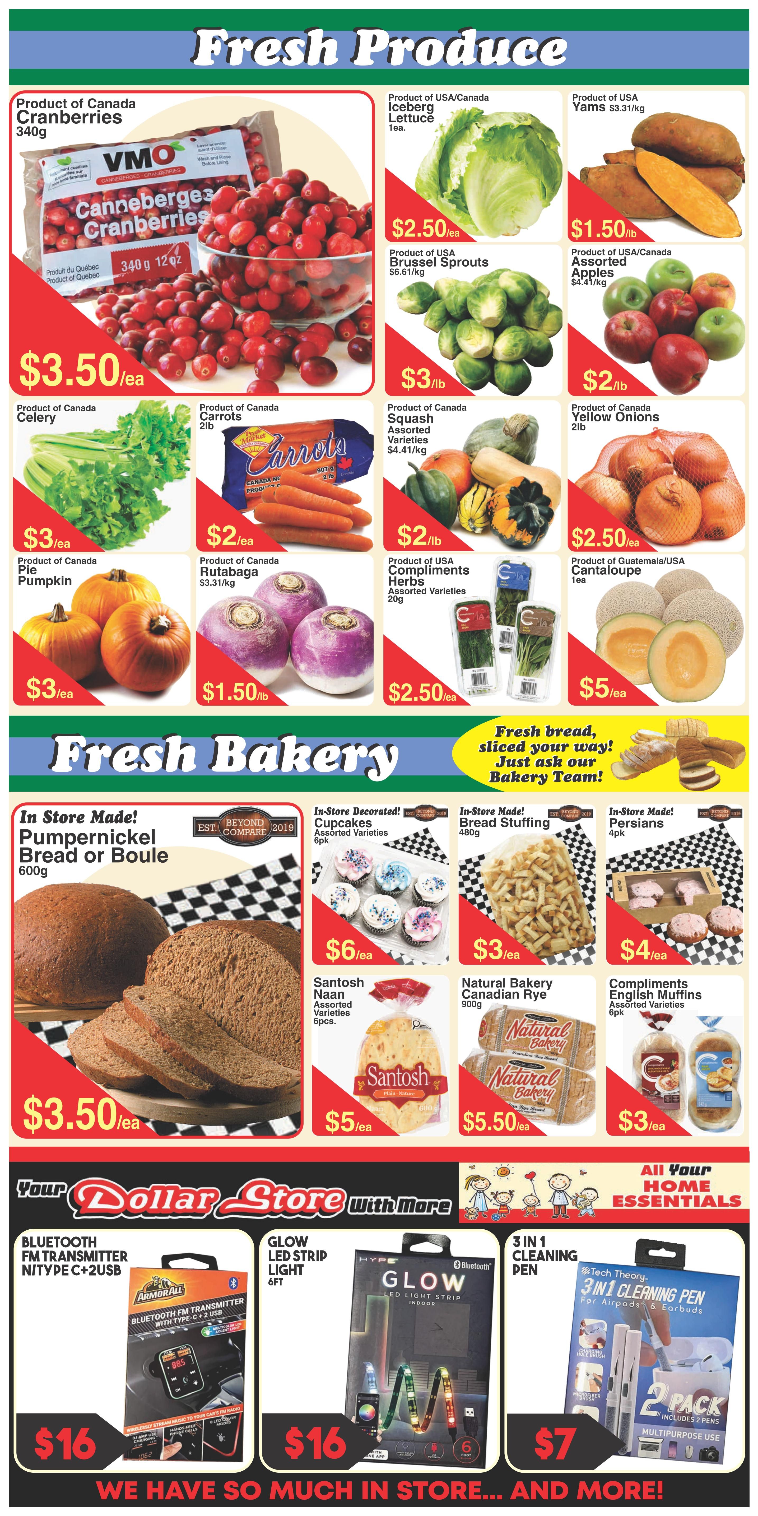 Fresh Market Foods Flyer October 2 to 15
