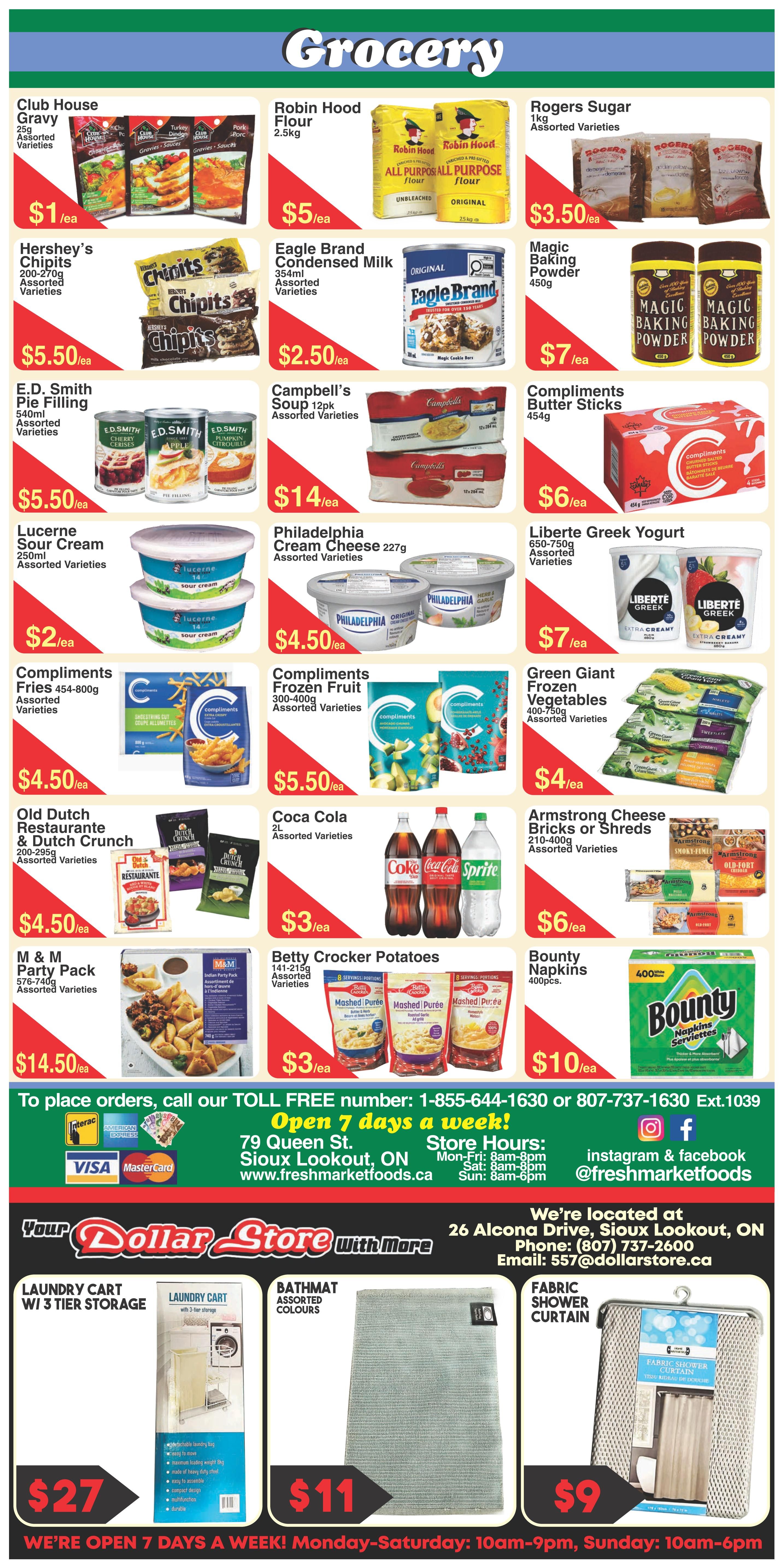 Fresh Market Foods Flyer October 2 to 15