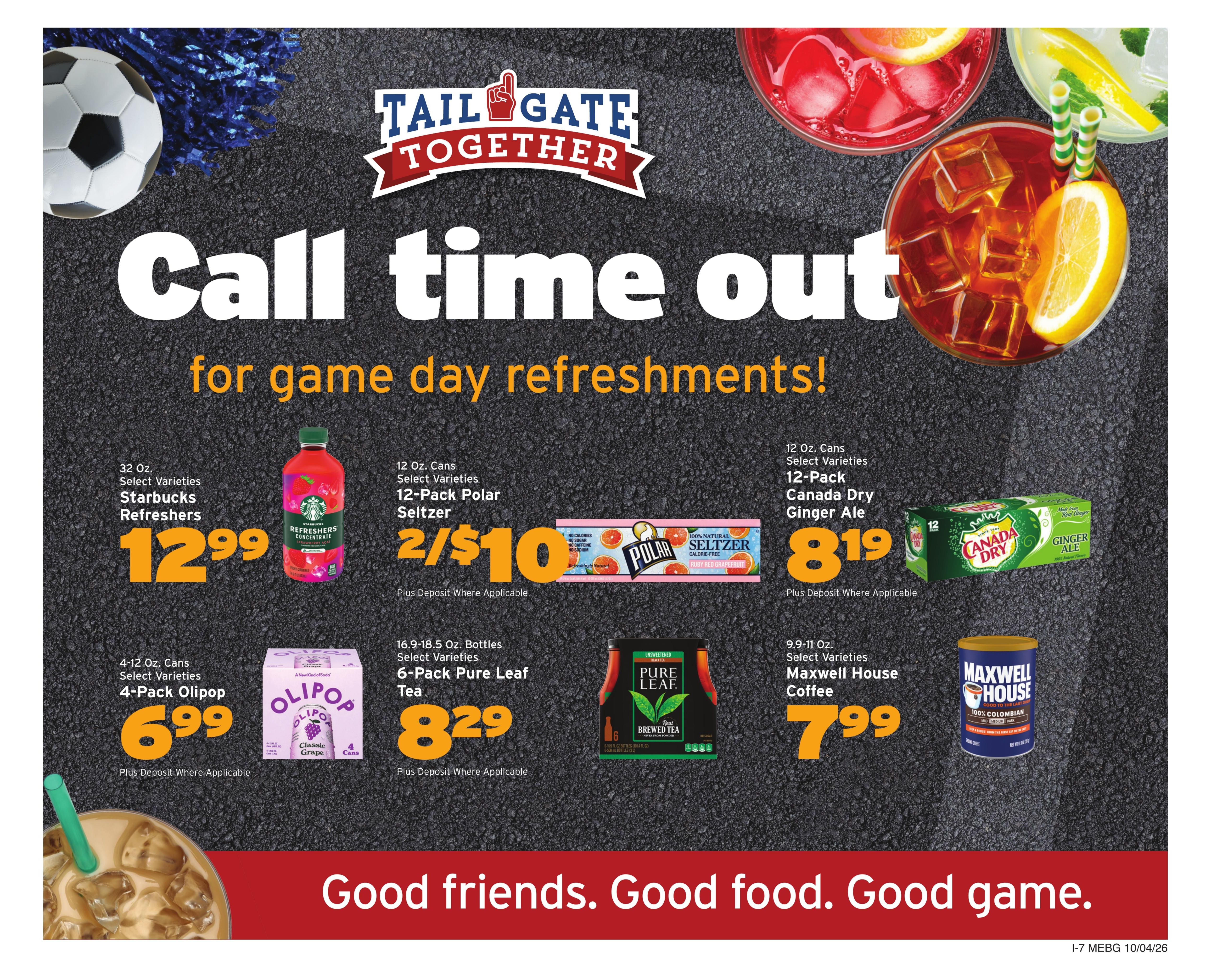 Hannaford (Augusta Area, ME) Week 41 Flyer - for Flipp Weekly Ad October 4 - 10, 2026