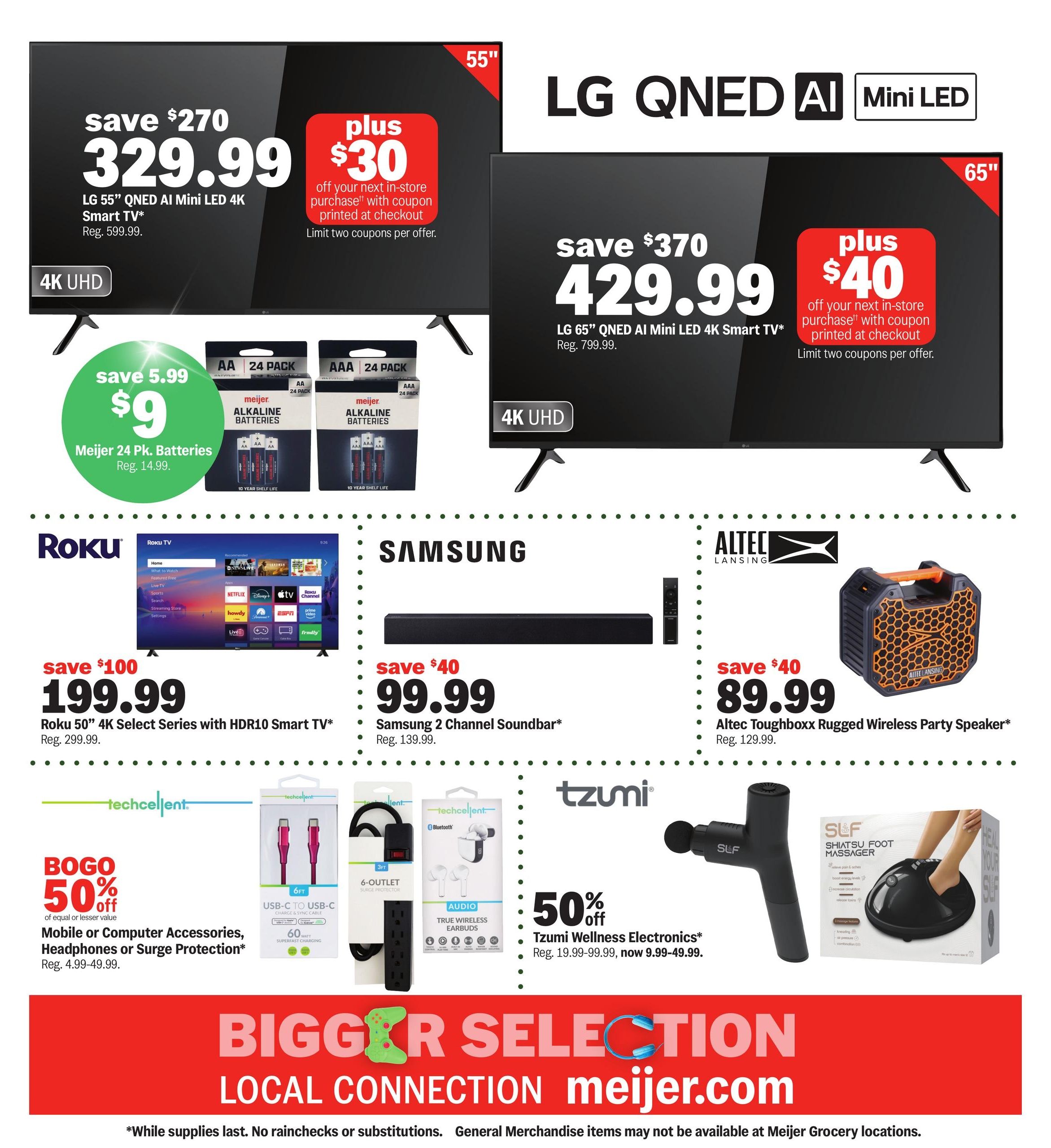 Meijer (Chicago Area, IL) good deal days. one week only! Weekly Ad October 7 - 13, 2026