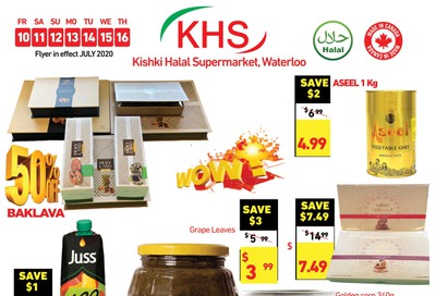 Kishki Halal Supermarket Flyer July 10 to 16