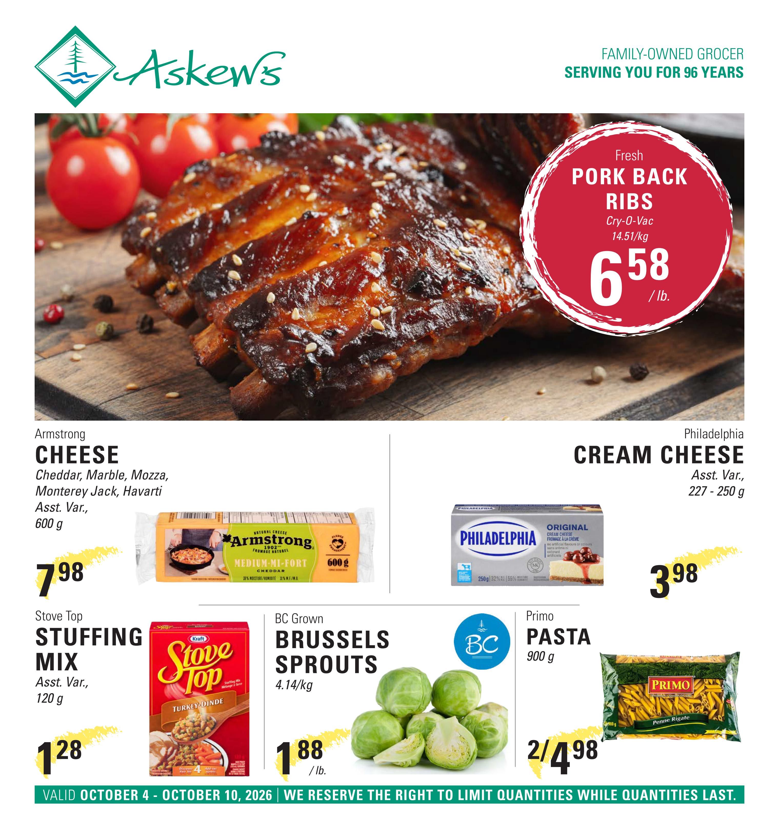 Askews Foods Flyer October 4 to 10