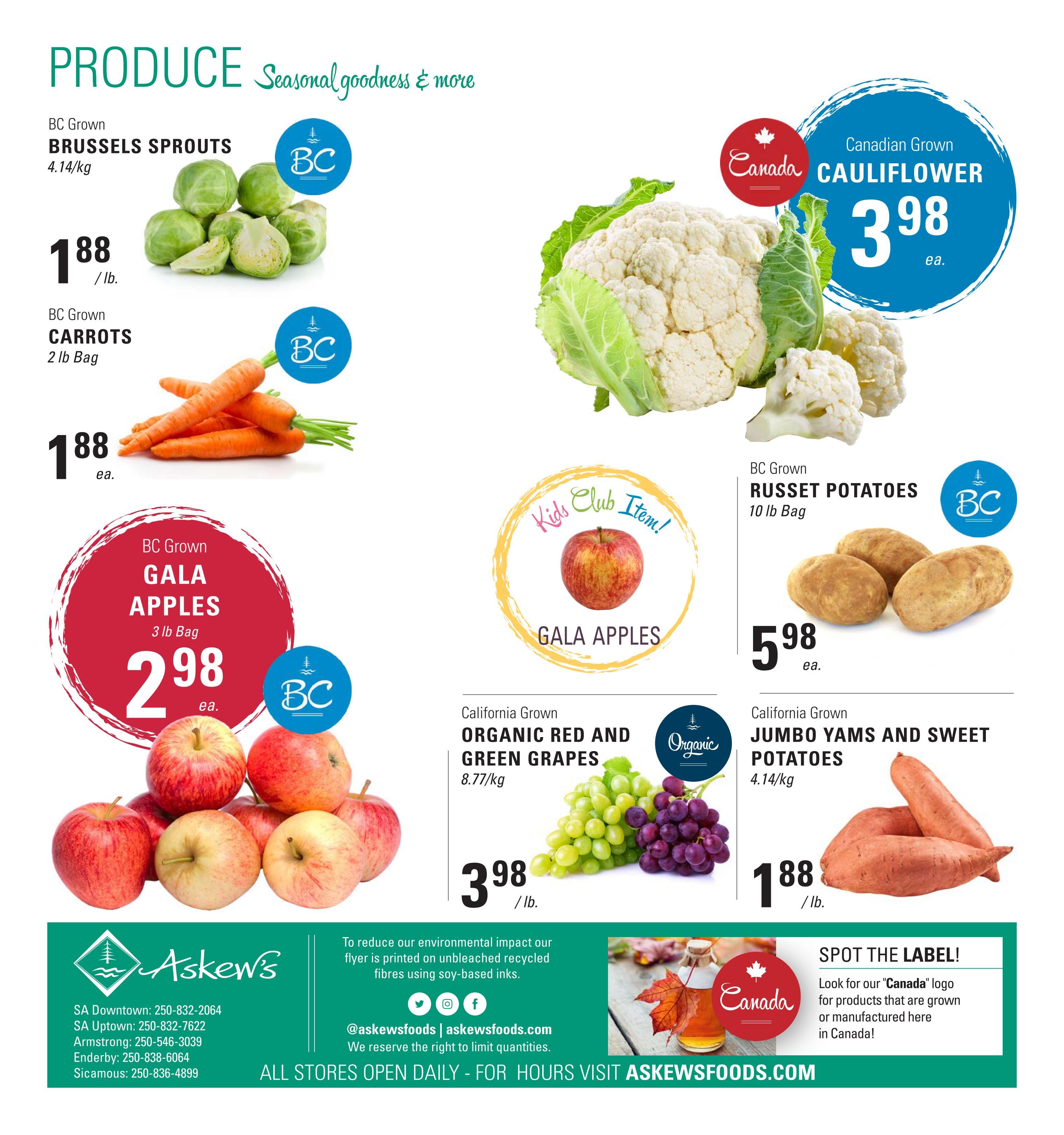 Askews Foods Flyer October 4 to 10
