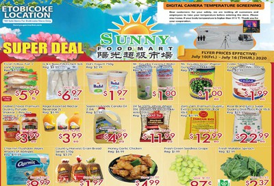 Sunny Foodmart (Etobicoke) Flyer July 10 to 16