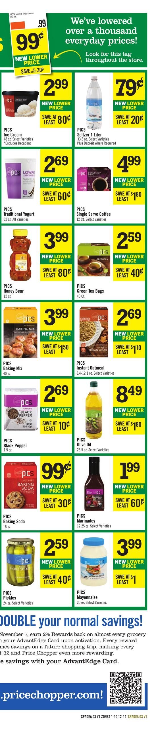Price Chopper (Paterson Area, NJ) Weekly Ad October 4 - 10, 2026