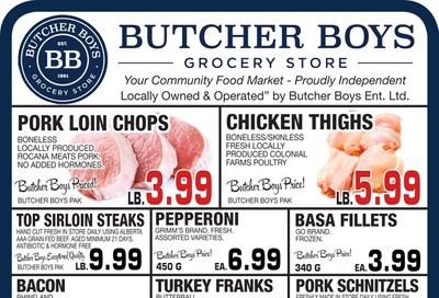 Butcher Boys Grocery Store Flyer July 10 to 16
