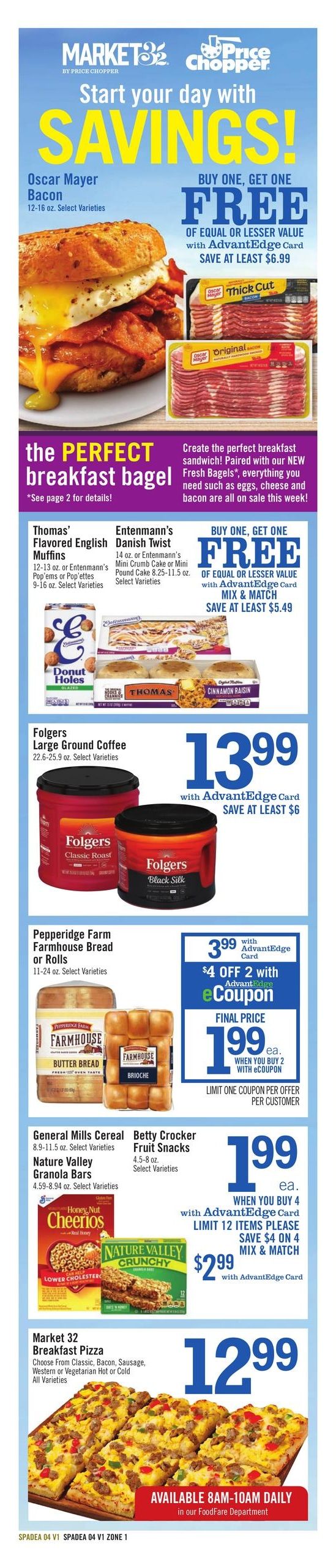 Price Chopper (Albany-Whitehall Area, NY) Weekly Ad October 4 - 10, 2026