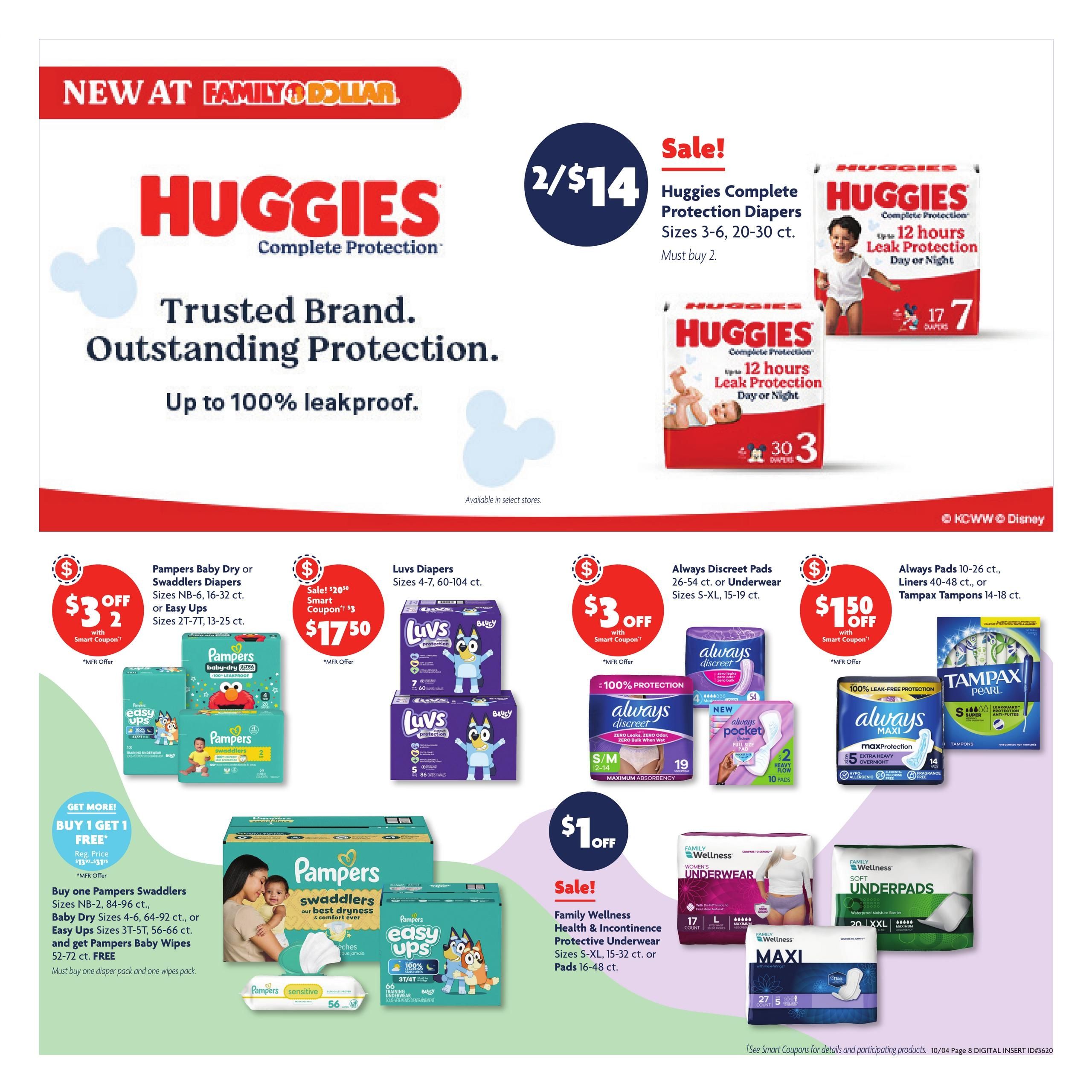 Family Dollar (Brewton Area, AL) Weekly Ad October 4 - 12, 2026