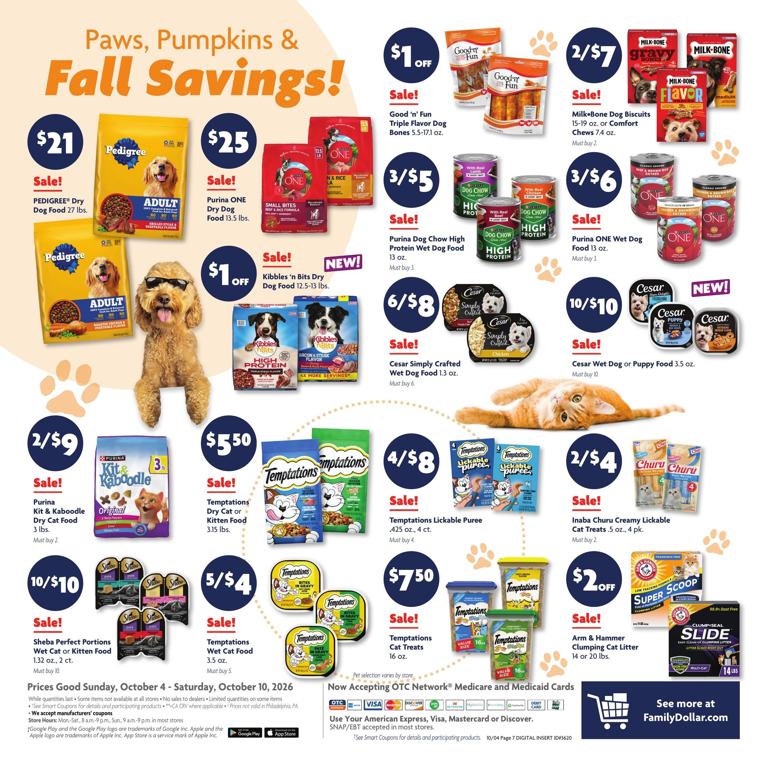Family Dollar (Brewton Area, AL) Weekly Ad October 4 - 12, 2026