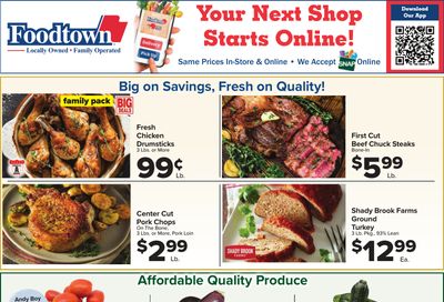 Foodtown Weekly Ad October 9 - 15, 2026